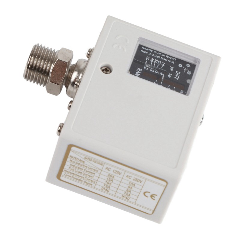20KG Pressure Switch Set All Copper Core IP40 Dryer Boiler