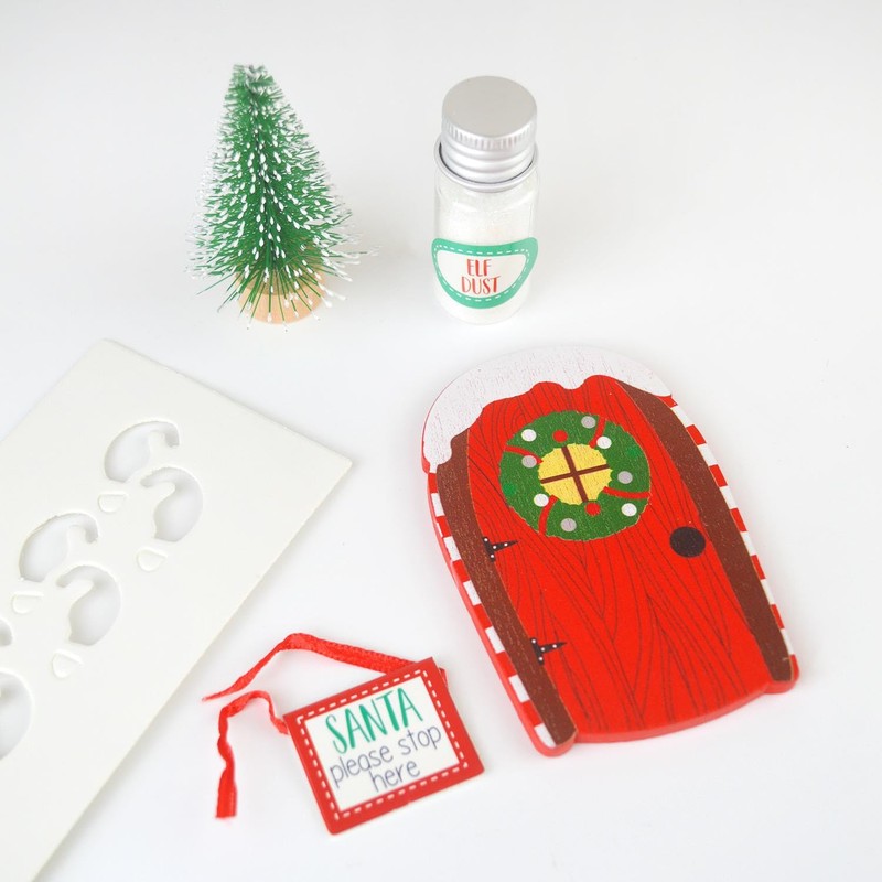 YöL Magical Christmas Elf Door Pixie Fairy Festive Decoration Santa