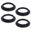DBOO 4 Pcs Plastic Lamp Shade Reducer Ring Converter E27