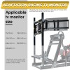 Dardoo Aluminum Profile Cockpit Triple Monitor Stand for Racing Sim