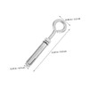Ciieeo 2pcs Heavy Duty Eye Bolts Stainless Steel Expansion Screws