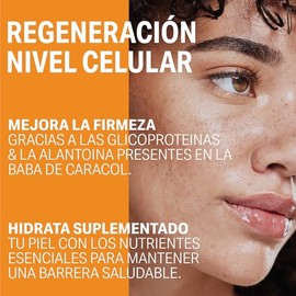 Tenderskin Suero Facial Concentrado de Baba de Caracol (Snail Mucin) con Ácido Hialurónico Multimolecular y Aloe Vera – Regenera, Hidrata y restaura T
