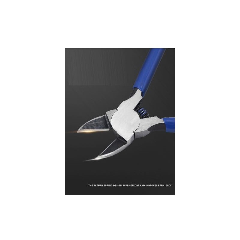 LORJE Wire Cutter,Side Cutters,Cutting Pliers,6 inch Flush Cutters for Crafting