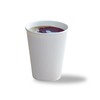 12oz Double Wall Ripple White Paper Coffee Cups- Pack of