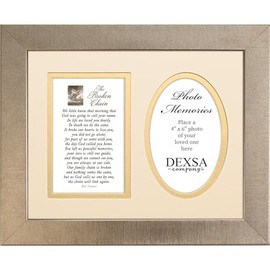 Broken Chain Framed Print with Photo