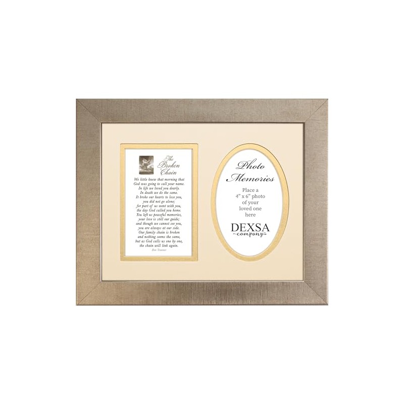 Broken Chain Framed Print with Photo