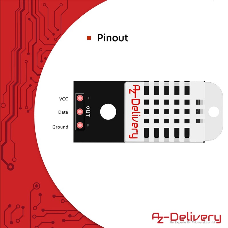 AZDelivery DHT22 AM2302 Temperature Sensor Parent