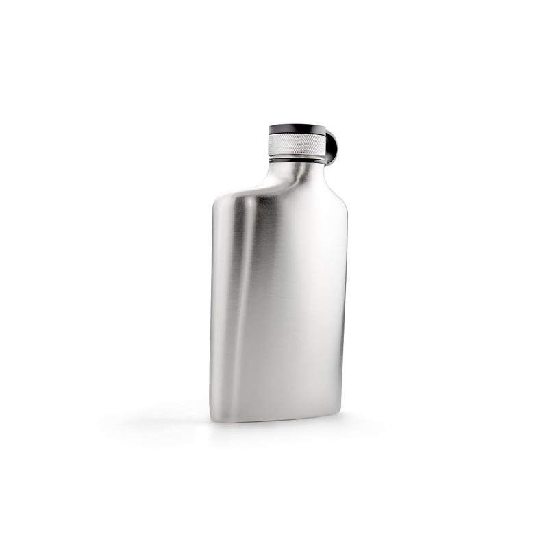Gsi Outdoors Glacier Stainless Hip Flask 8 oz Hip Flask,