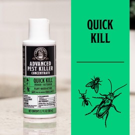 Grandpa Gus's Advanced Natural Pest Control with Clove & Cottonseed Oil - Indoor/Outdoor Insect Killer for Spiders, Ants, Roaches, Earwigs, Bed Bugs & More, Pet-Friendly, Concentrate 2 Pack