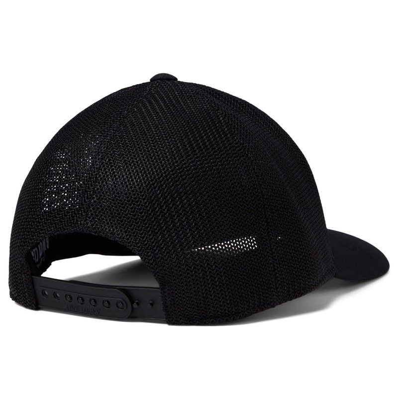 Black Clover Free Range Hat Hd Print Patch/Black Mesh/Black One