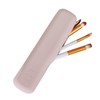 Travel Makeup Brush Holder, Magnetic Anti-Fall Out Silicon Portable Cosmetic
