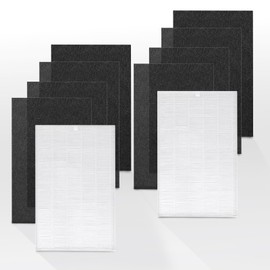 Maostair 1216L H13 True HEPA Replacement Filter, Compatible with Coway Air Purifier AP-1216L, 2 Stages with H13 True HEPA and Activated Carbon Filter Set(2 Pack)