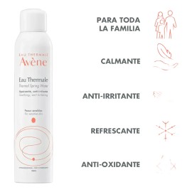 Agua Termal Avène 300ml - Cuidado Facial Hidratante