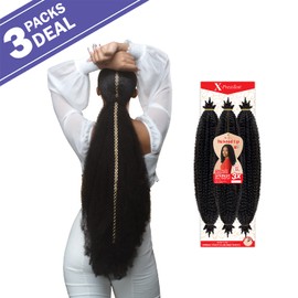 Outre Crochet Braids X-Pression Twisted Up 3X Springy Afro Twist 24" (3-pack, 2)
