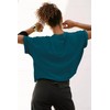Oversized Workout Shirts for Women XL Teal