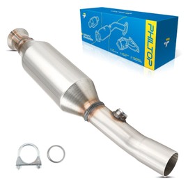 PHILTOP Rear Catalytic Converter Compatible with 1998-2002 Corolla, 1998-2002 Prizm 1.8L - Replace# 15844, 642939, 40243 Direct-Fit Stainless Steel (EPA Compliant)