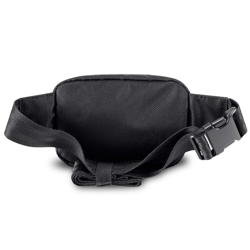 Hipster Smell Proof Bag - Fanny Pack (Burgundy/Black Canvas)