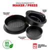 Burger Press Hamburger Patty Maker Stuffed Smash Burgers Mini Sliders