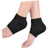 Healeved 2pairs Moisturizing Gel Heel Socks of Washable and Reusable