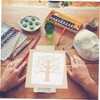 TEHAUX 12 Sheets Tree of Life Template DIY Wall Painting