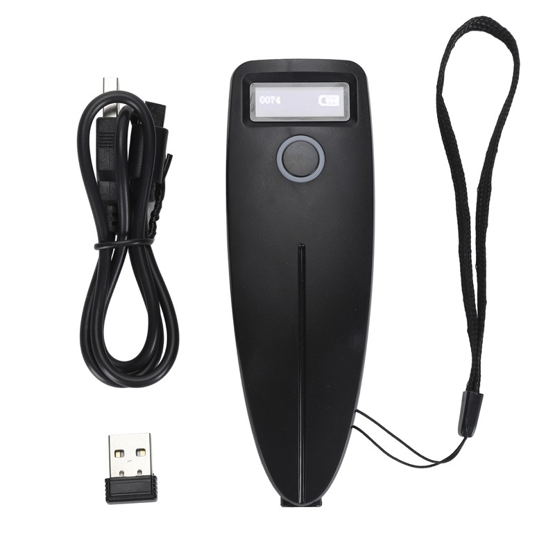 Bluetooth 2D 1D Barcode Scanner Portable Wireless Mini Barcode Reader