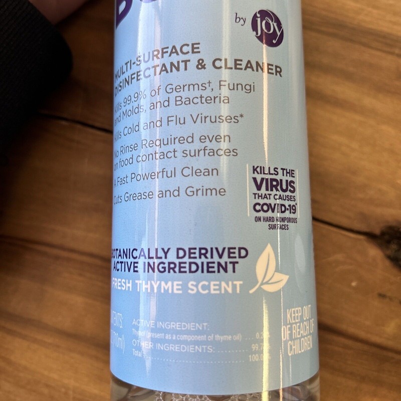 Joy 2 CLEAN BOSS by Joy Multi-surface Disinfectant Cleaner 24