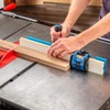 Precision Flip Stop for Woodworking – Adjustable T-Track Accessory for