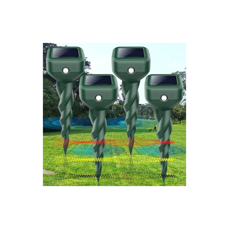 Waterproof Ultrasonic Deterrent Stake
