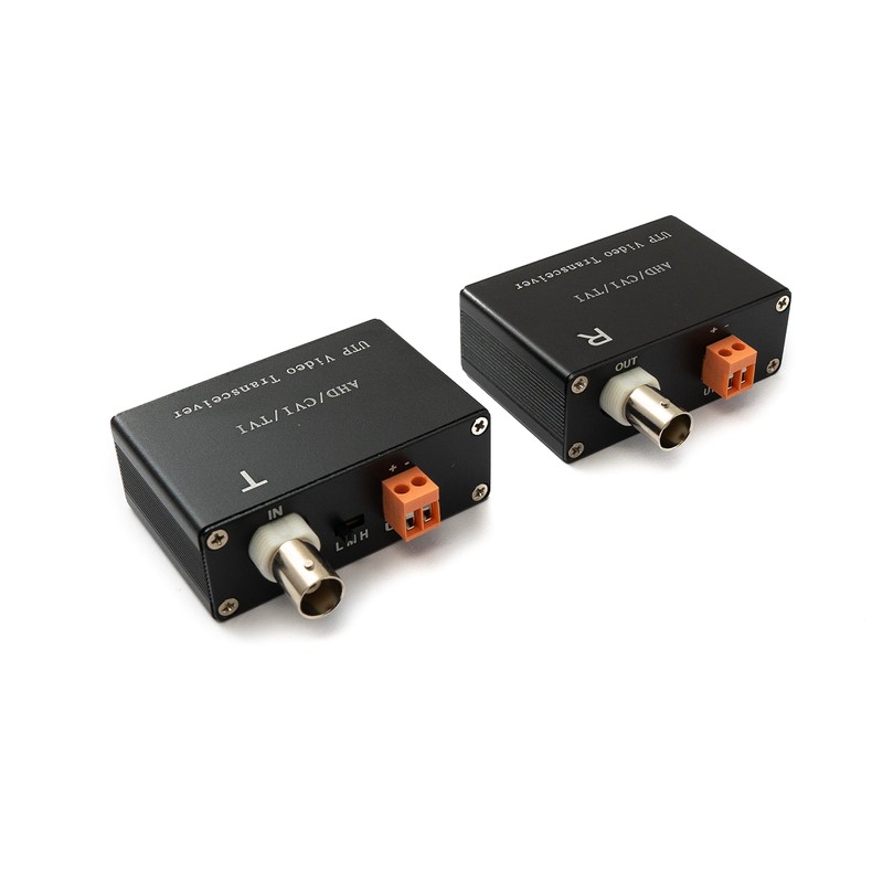 System-S 75 Ohm Transceiver Set BNC to Cat5E Cat6 Video