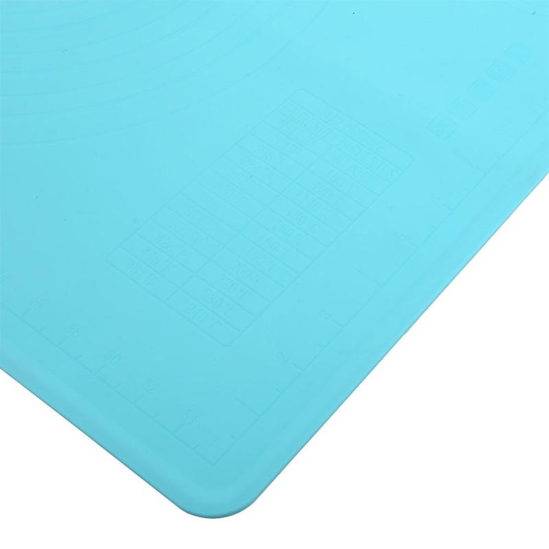 Silicone Baking Mat Dough Rolling Kneading Pastry Pad with Scale