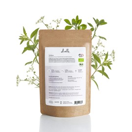 Livella Bio Kräuter Stilltee - Naturbelassen - 80g loser Kräutertee mit Bockshornkleesamen und Zitronenverbene - 100% Bio Stilltee - Bockshornklee Tee
