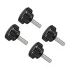 CoCud Knurled Thumb Screws, M5 Thread 15mm Thread Length 21mm