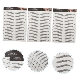 FOMIYES Sets Fake Eyebrow Stickers -like Temporary by Imitation Eyebrow Stencil Set for Smooth Natural Brows Sheets