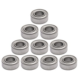4x8x3 mm Deep Groove Ball Bearing Skateboard Bearings MR84ZZ L-840ZZ 10 PCS Skateboard Bearings