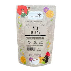 Tea People Milk Oolong - 60g Retail Pack; Chinese Oolong tea with milky flavour
