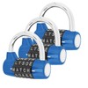 HOJLKLD Gym Locker Lock 5 Letter Word Lock Safety Padlock