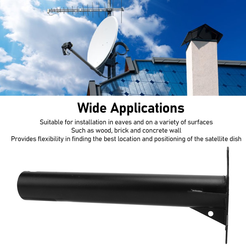 Satellite Dish Mount Windproof Satellite Antennae Wall Roof Mount for