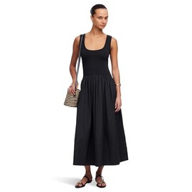 Madewell Women's Poplin Knit Mixy, Jet Black