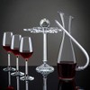 Elegant Desktop Crystal Glass Stemware Rack/Rotate 8 Wine Glass Storage