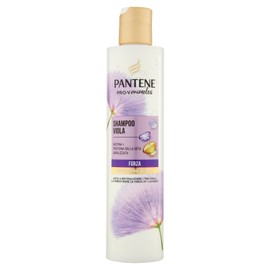 Pantene Pro-V Miracles Forza Anti-Yellowing Shampoo with Biotin and Hydrolysed Silk Protein for Blonde Hair, Treated or Sunstroke, Helps Restore Strength in 1