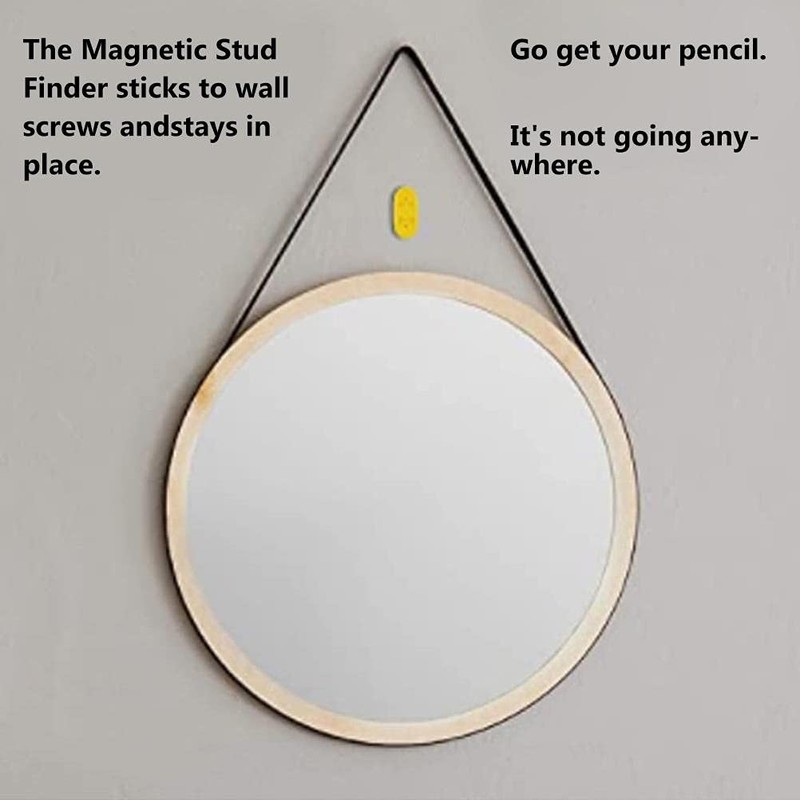Magnetic Stud Finder, Precise Screw Sensor Locator for Detection of