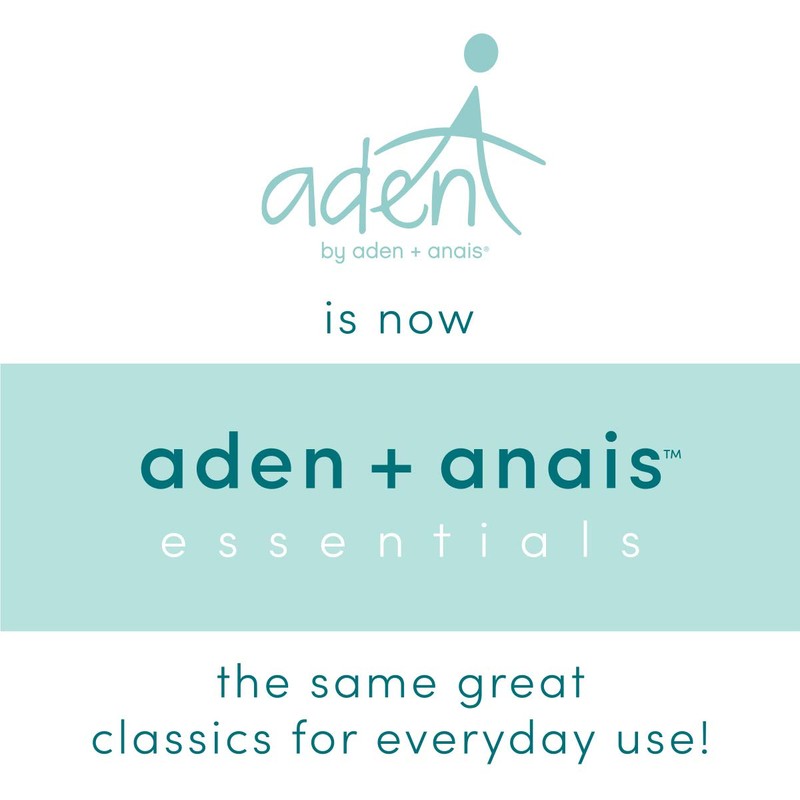 aden + anais Essentials Classic Lovey, Cotton Muslin Bunny, Pink