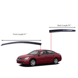 Fits for Nissan Altima 2007-2012 Safe Smoke Window Visor Sun Rain Vent Guard Vent Window Visor Window Deflector,4 Pcs