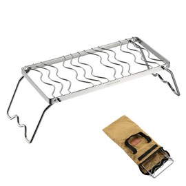Camping Moon (CAMPING MOON) Cooker Stand Mini, Height Adjustable in 2 Steps, Stove Stand with Storage Bag, 350mm MS-1111