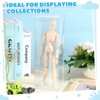 Briwooody 40 Pcs Doll Display Stands with Gift Boxes Action
