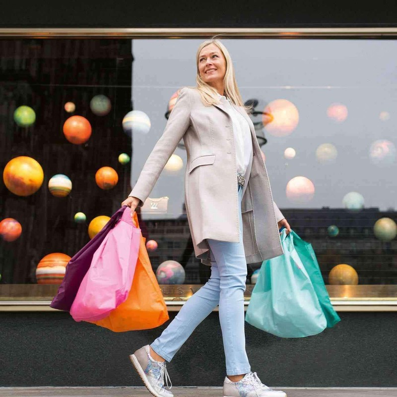 reisenthel mini maxi shopper pocket glacier blue