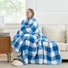 Cozy Bliss Ultra Soft Reversible Double Sherpa Sided Blanket, Buffalo