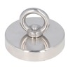 High Power Fishing Magnet NdFeB Stainless Steel Silver Neodymium Fishing