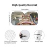 Fun Cute Cat Driving Car Parasol para parabrisas delantero, auto