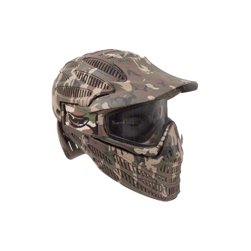 JT Spectra Flex 8 Thermal Full Coverage Goggles, Camo, Clear
